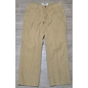 Mountain Khakis Men 36x30 Relaxed Fit All Mountain Pant Khaki Organic Cotton